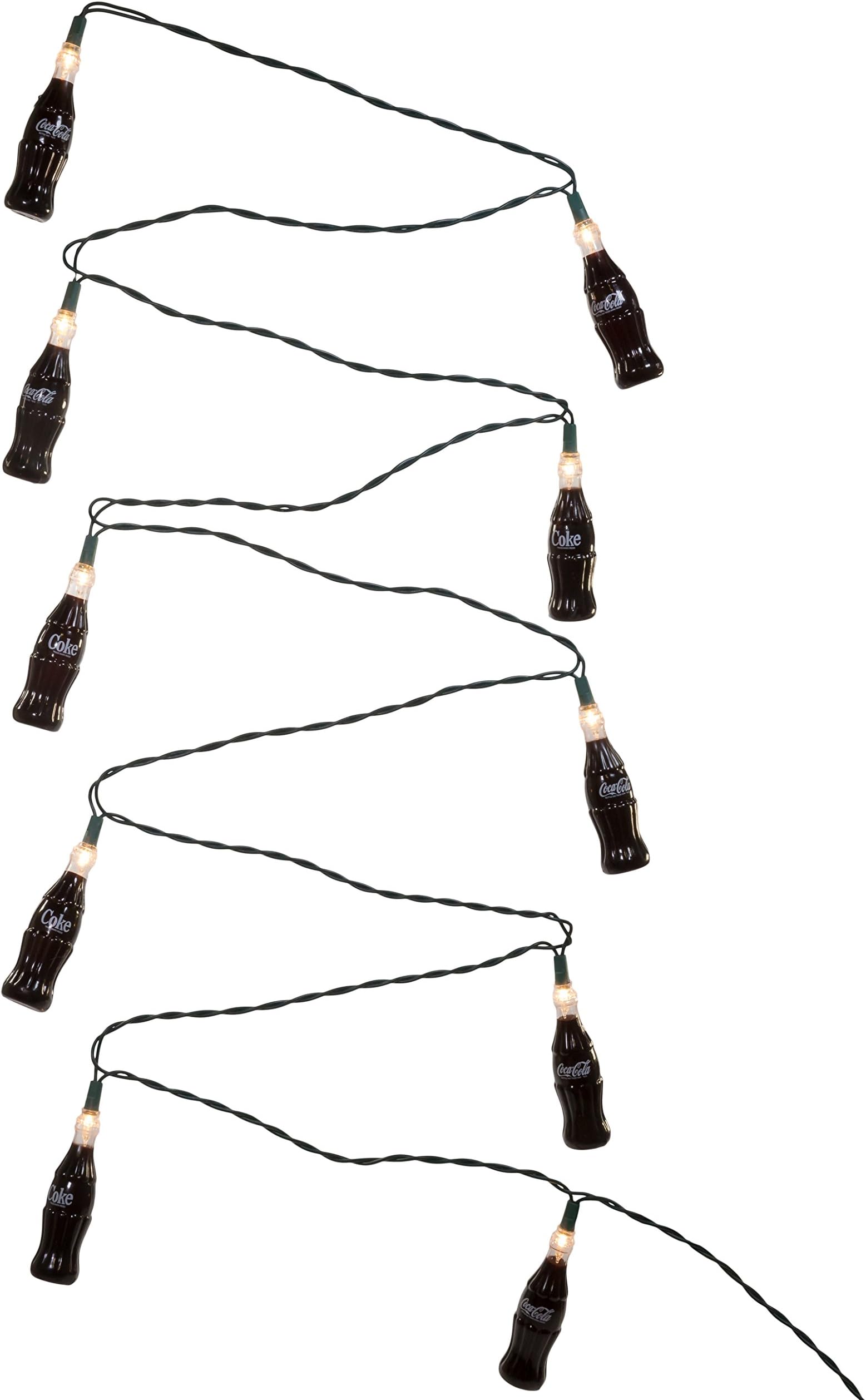 Kurt Adler CC5801 Coke Bottle Light Set, 10 Light