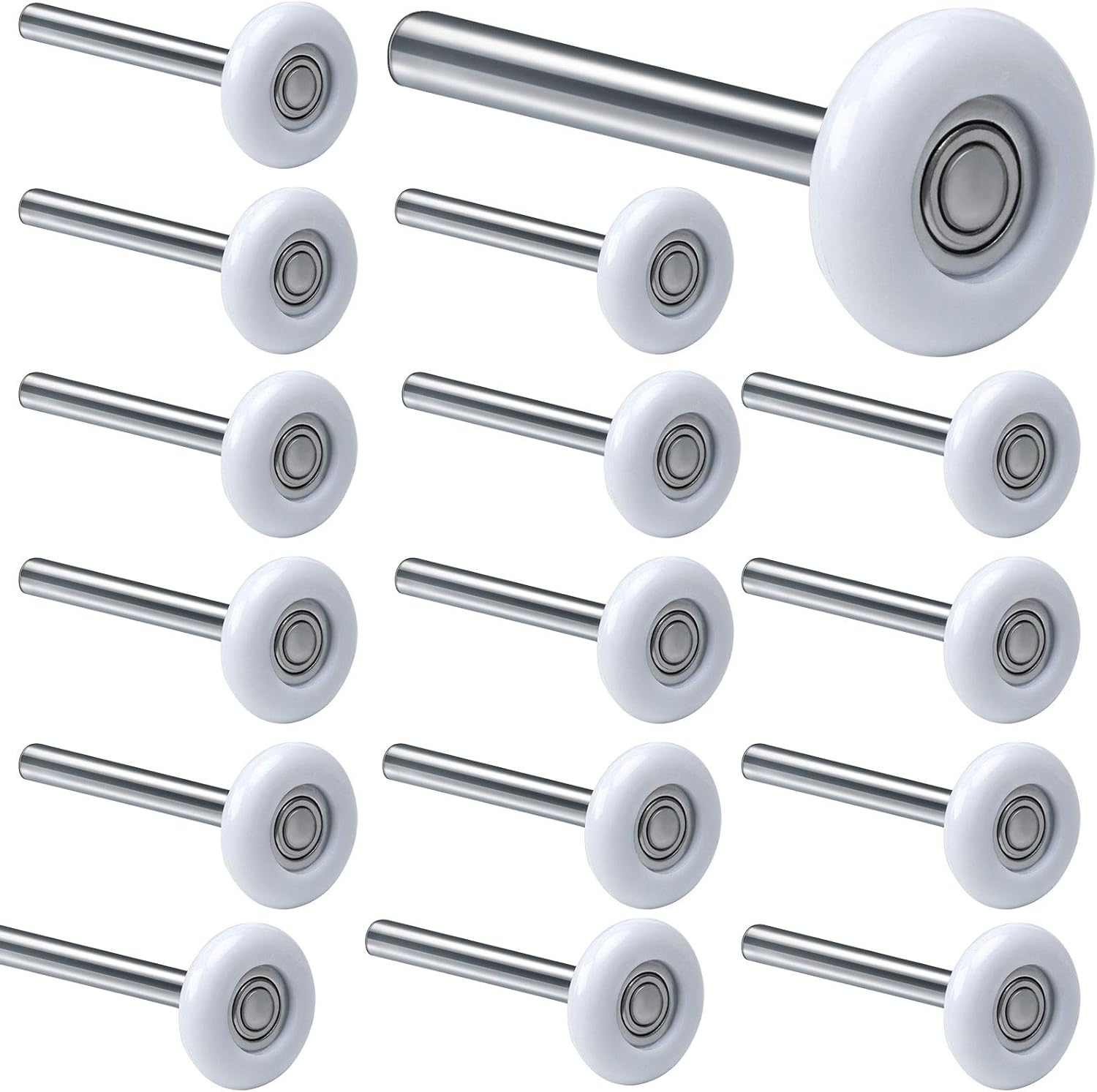 HOZEON 15 Pack 2 Inches Garage Door Rollers, Sealed 6200ZZ