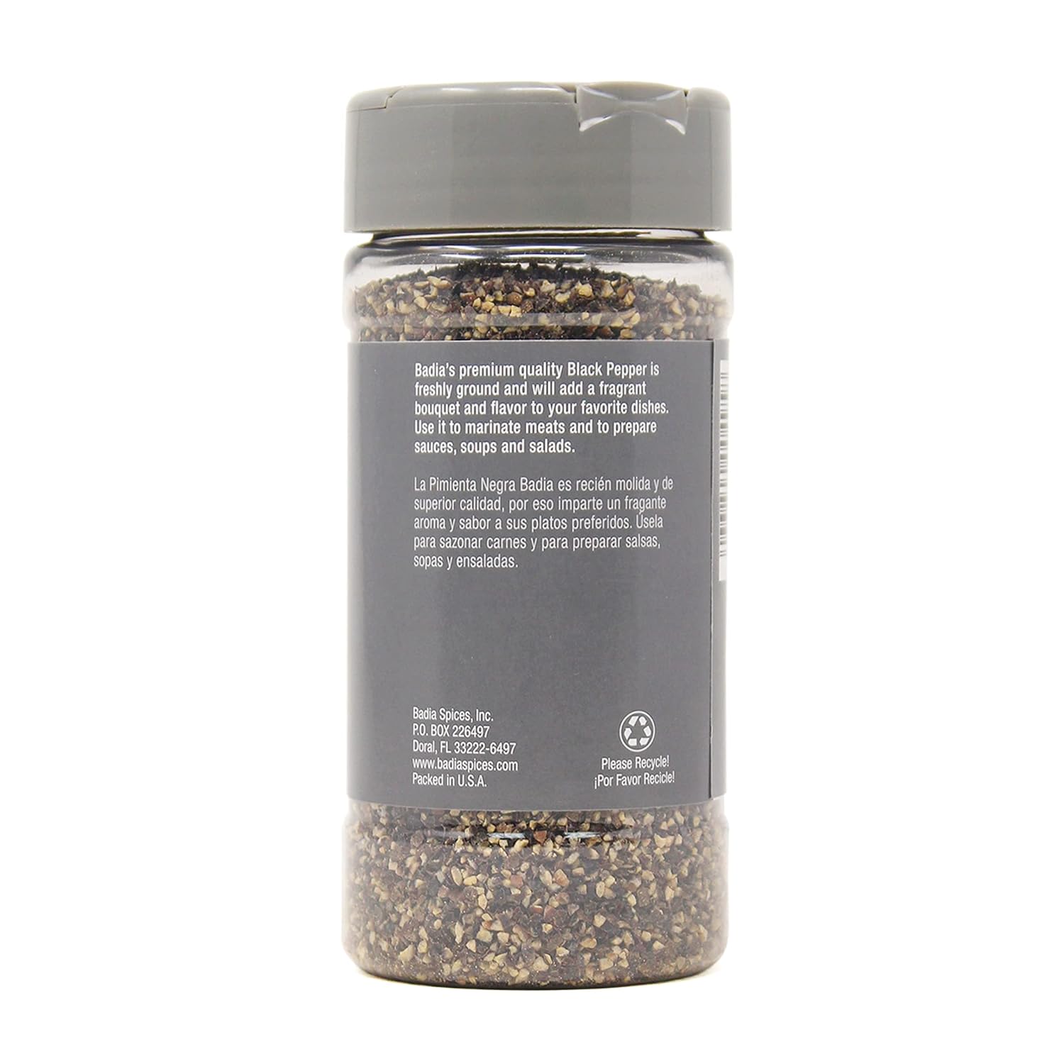 Badia Black Pepper Butcher Block, 3.5 Ounce (Pack of 6)