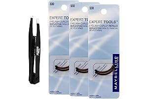 Eyelash Curler with Silicone Refills Bundle