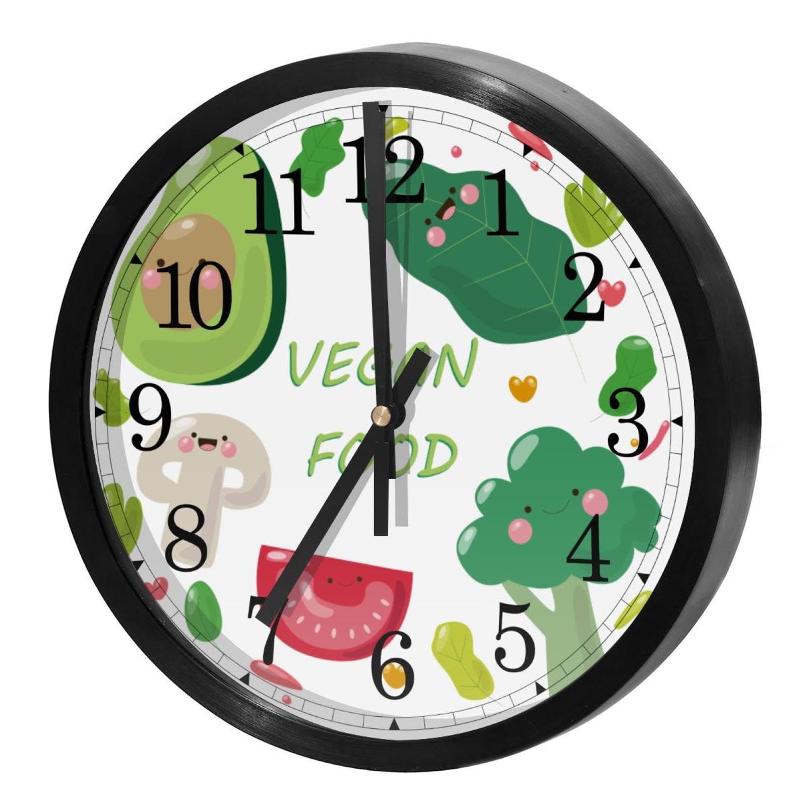 Horloge murale silencieuse sans tic-tac pour retrouver le sommeil et la concentration