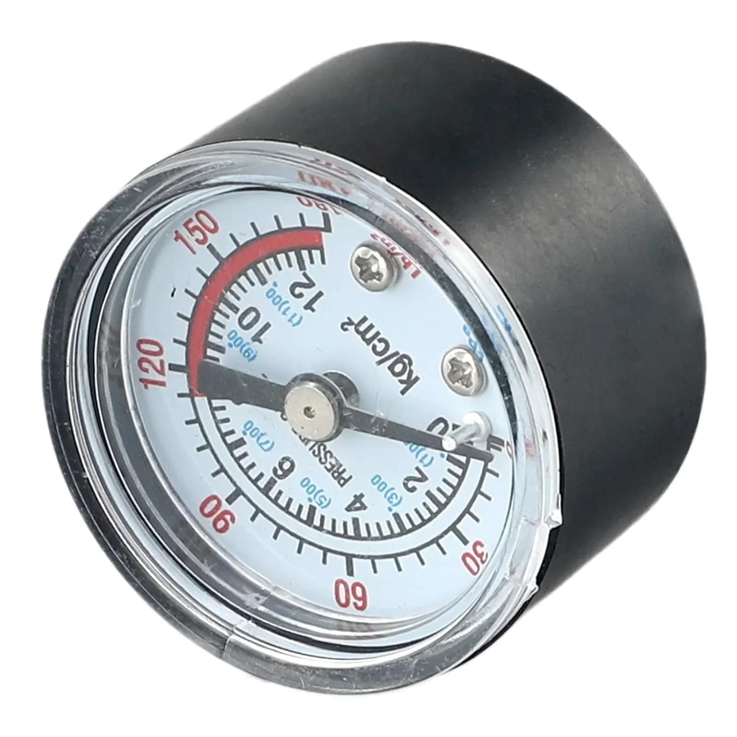 Vacuum Pressure Gauge, Air Compressor Pressure Gauge Pneumatic Hydraulic Fluid Gauges Temp Compensation