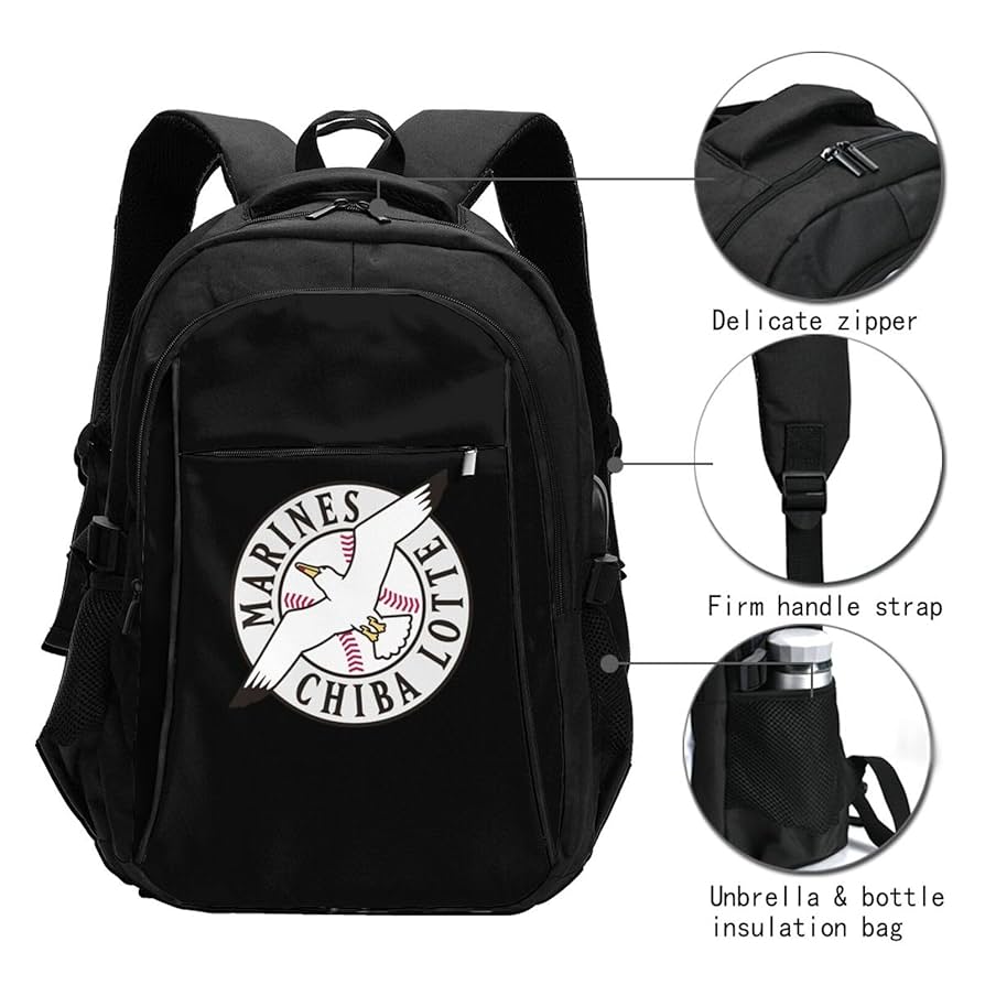 Amazon.co.jp: 千葉ロッテマリーンズ バックパック リュック