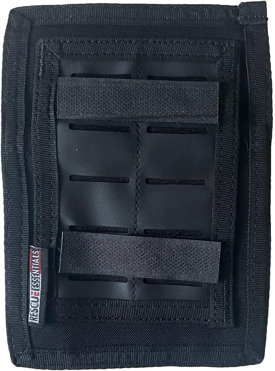 EMT Belt/Tactical Molle Compatible Pack Holster, Black by Rescue Essentials
