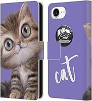 Vista 47 de Head Case Designs Funda de piel con licencia oficial de Animal Club International Bat Faces compatible con Apple iPhone 7 Plus/iPhone 8 Plus