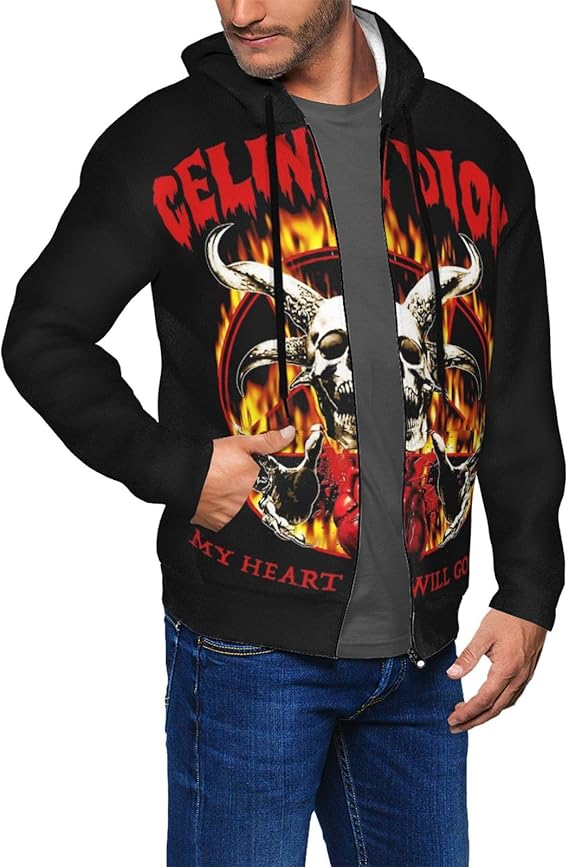 Amazon.co.jp: [nollam] ジップパーカー メンズ 大きいサイズ セリーヌ