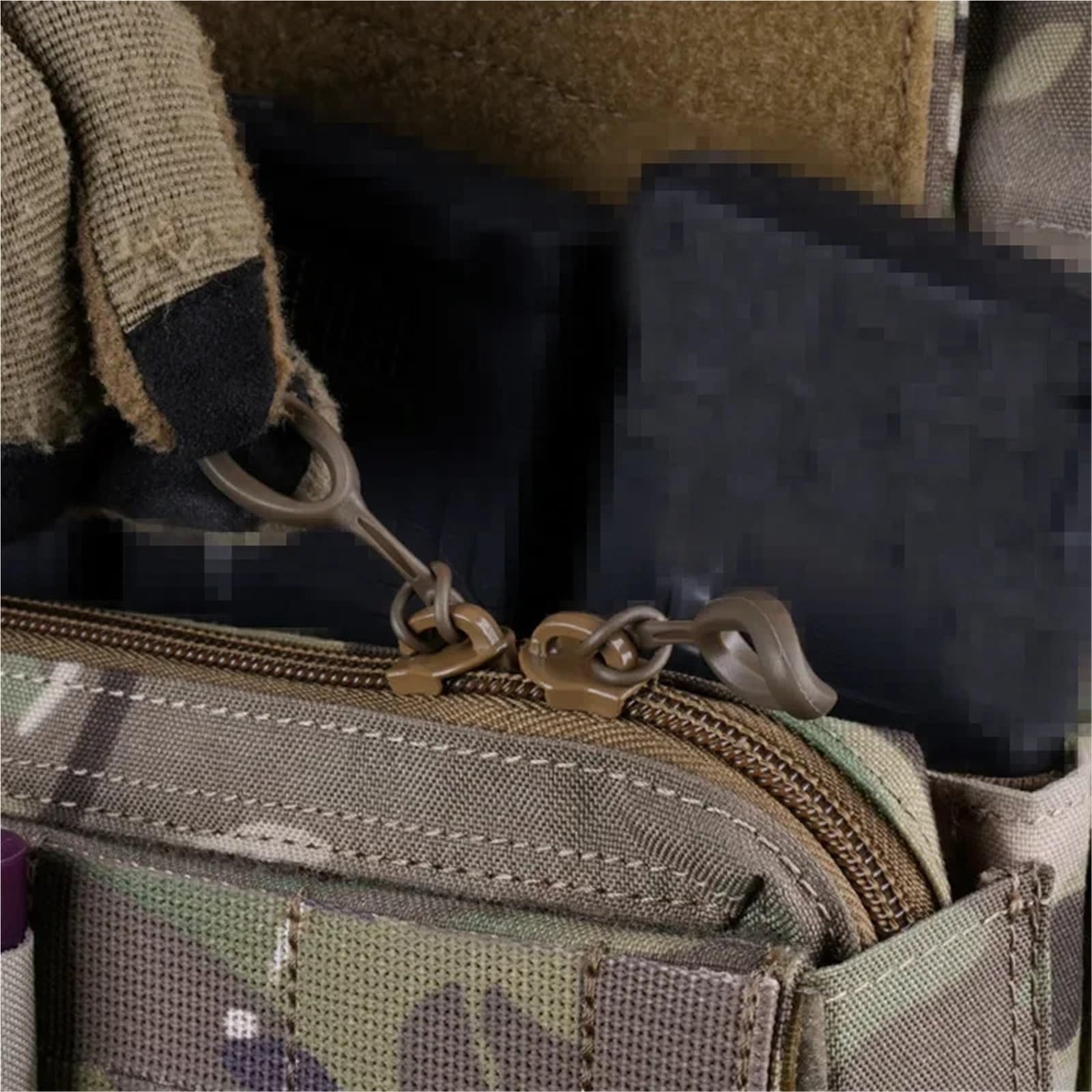 Tiradores de cremallera, 50 tiradores de cremallera, repuesto de elastómero termoplástico, extensión de cordón, pestaña de cremallera, accesorios para bolsas de bricolaje (verde)