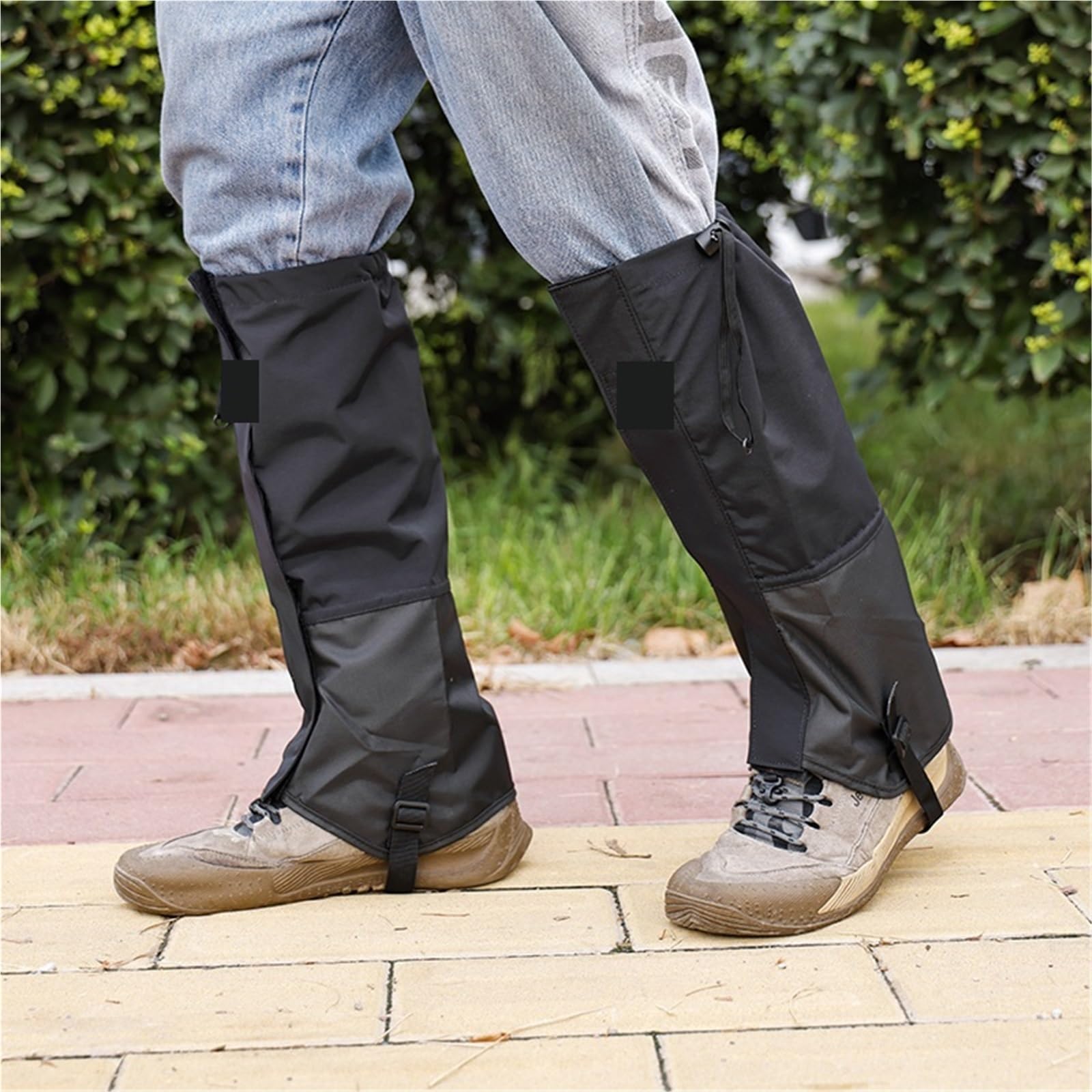 Copriscarpe impermeabili da 2 paia for pioggia, neve, tubo lungo, for lavori in giardino, escursionismo, sci, equitazione per Protezione