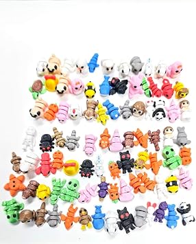 88PCS 3D Printed Animal Figurines, Articulated Fidget Toys Variety Pack