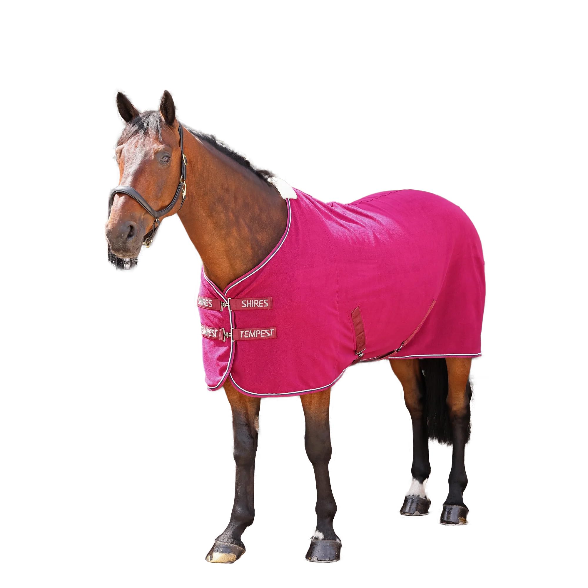 Shires Tempest Original Fleece Rug - Maroon — image 1