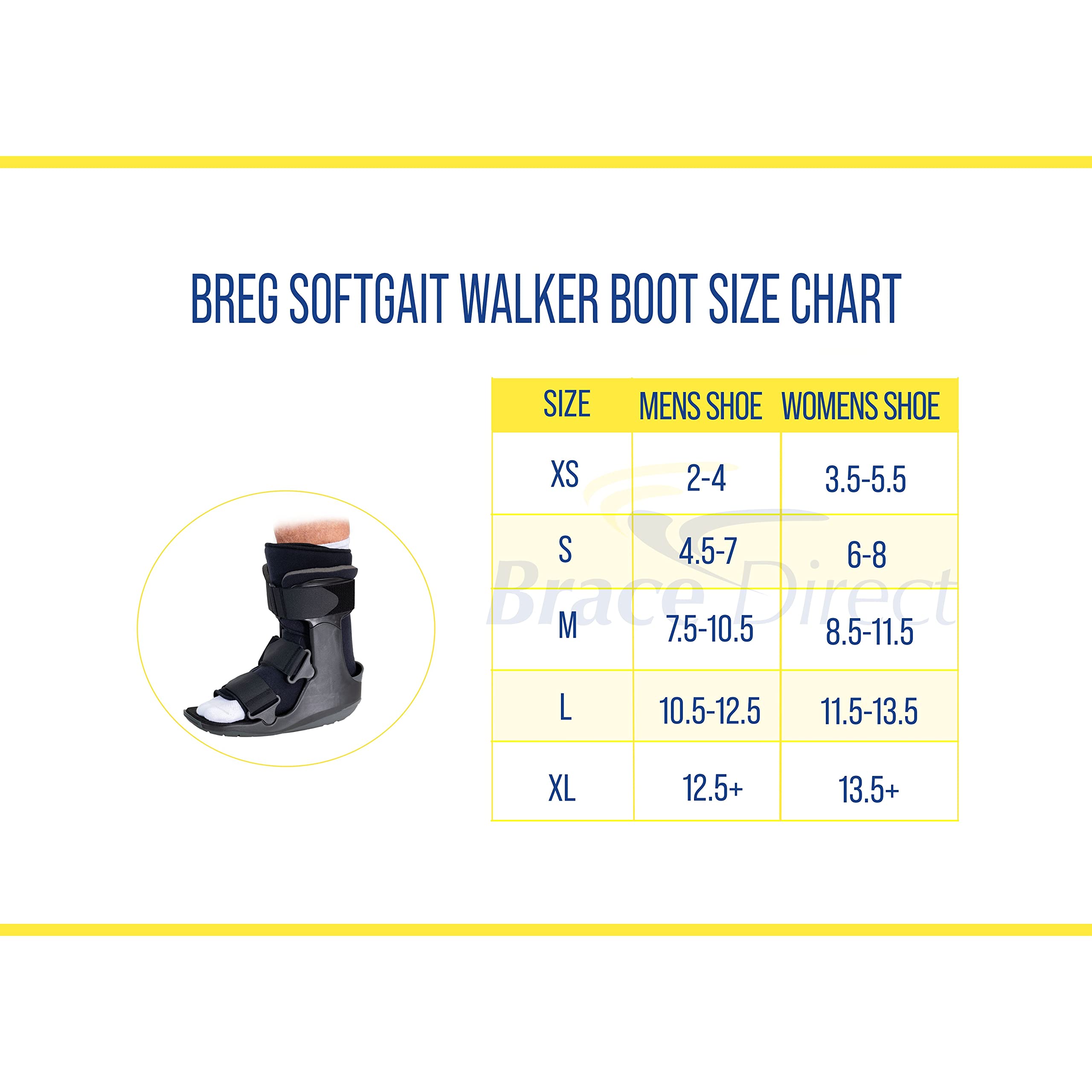 Breg SoftGait Air Walker Boot (Short, X-Large)