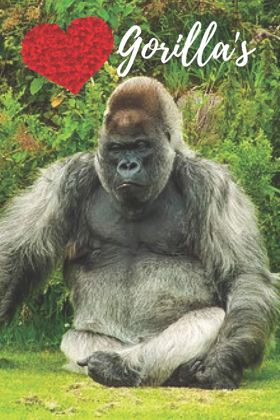 Gorilla Notebook: cute gorillas gift for children that love animals and monkeys (blank lined notebook) best for writing notes stories and ideas for ... / notepad for kids / gorilla journal