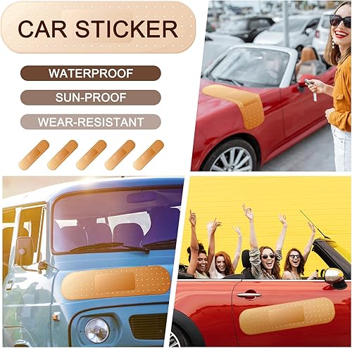 Miniatura 4 de Tallew Pegatina gigante para parachoques de automóvil, 24 x 6.6 pulgadas, calcomanía de vendaje grande para automóvil, camión, ventana de vehículo,