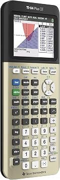 Texas Instruments TI-84 Plus CE Graphing Calculator, Gold