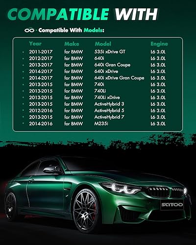 Vista 1039 de SCITOO 1 bobinas de encendido con 4 bujías de iridio para Chevrolet 2011-2015 Cruze 1.4L 2016 Cruze Limited 1.4L 2012-2020 Sonic 1.4L 2013-2021 Trax