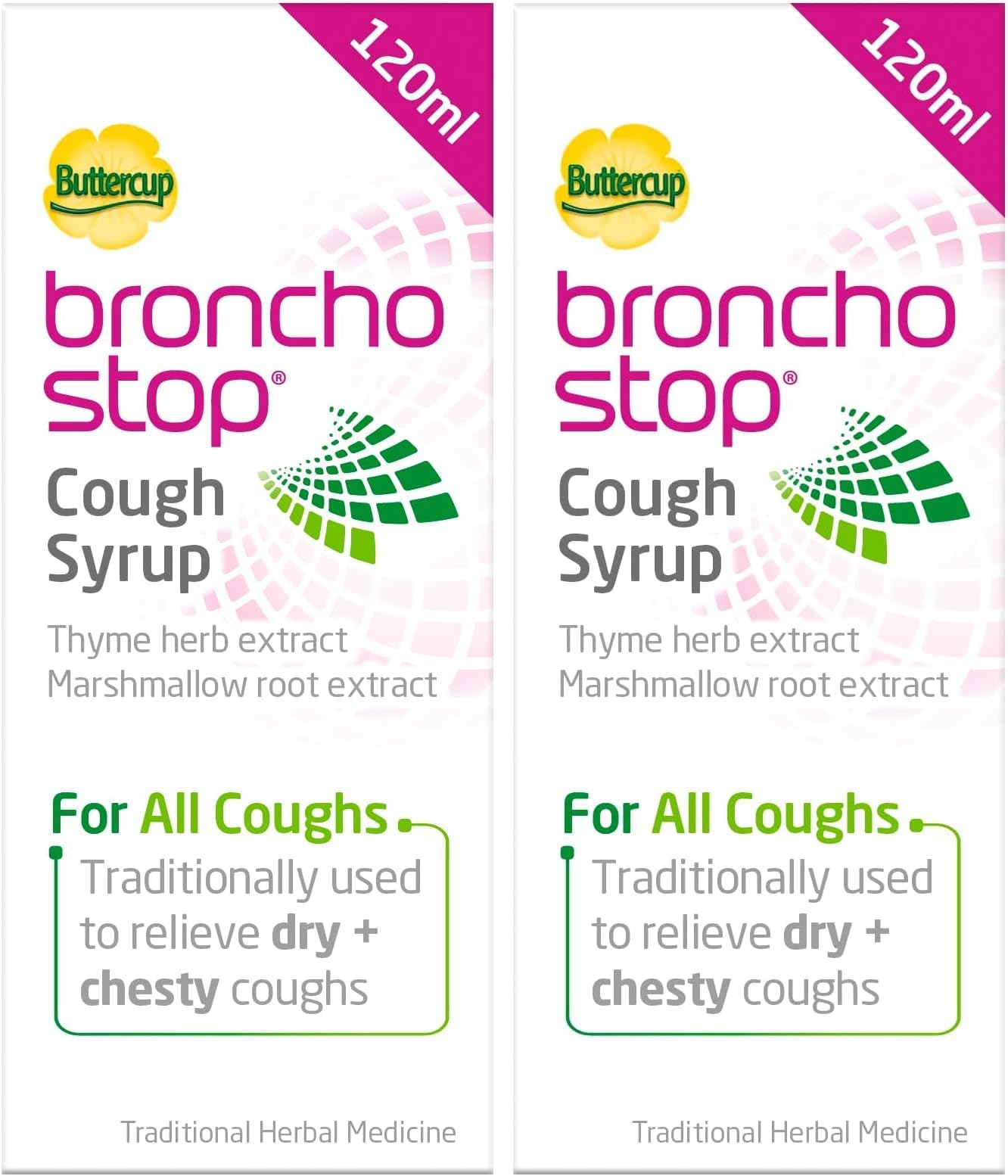 Cough Syrup - for the Relief of Any Cough - 120 ml (Pack of 2)
