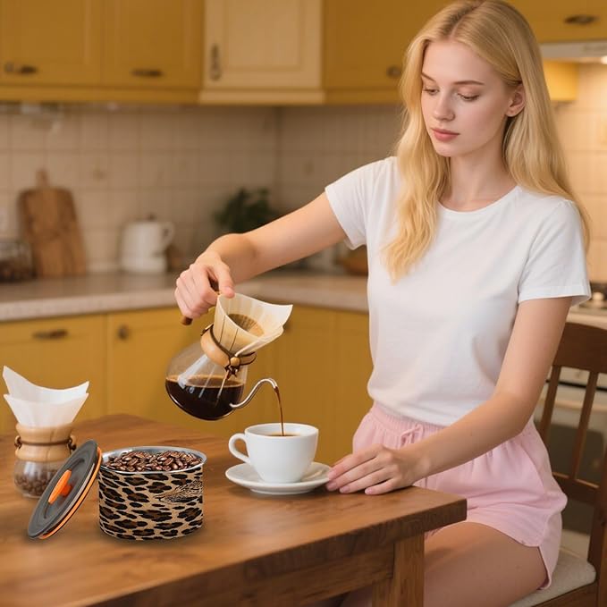 Frasco para Café Leopardo 30oz Acero Inoxidable Hermético miniatura 9