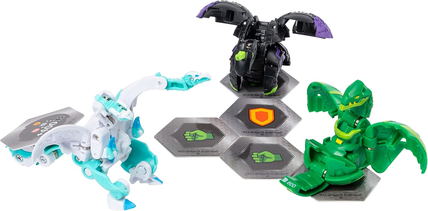 Exclusive Discount 🔥 Bakugan Starter Pack 3-Pack, Haos Nillious, Collectible Transforming Creatures, for Ages 6 and Up