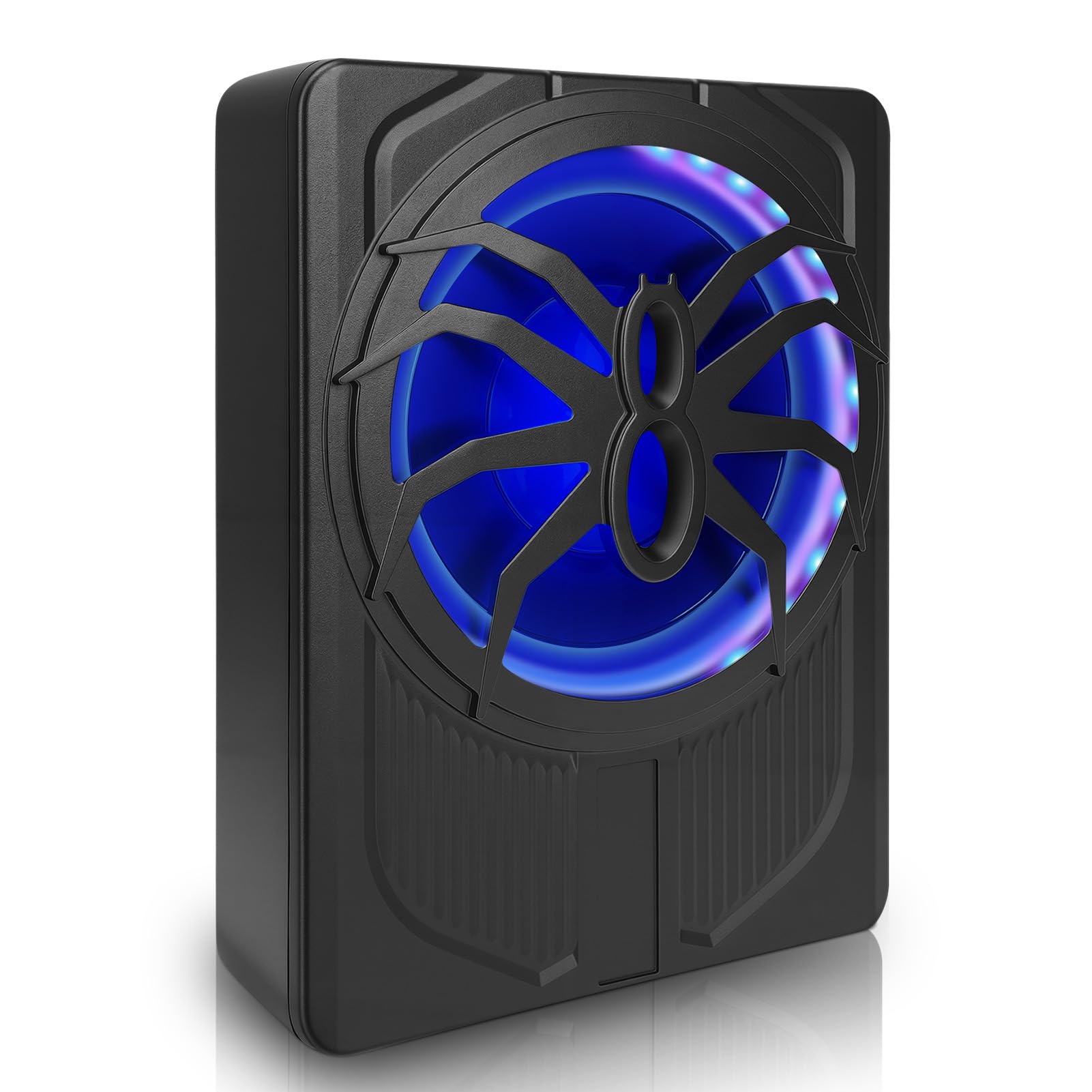 VINGVO Subwoofer Auto,10Zoll 800W Aktiv Subwoofer Für Auto,2.6 Ohm Ultra Flach Untersitz Subwoofer Autos Aktiv Mit Verstärker Controller Tiefton Lautsprecher Fahrzeug Für LKW SUV Truck