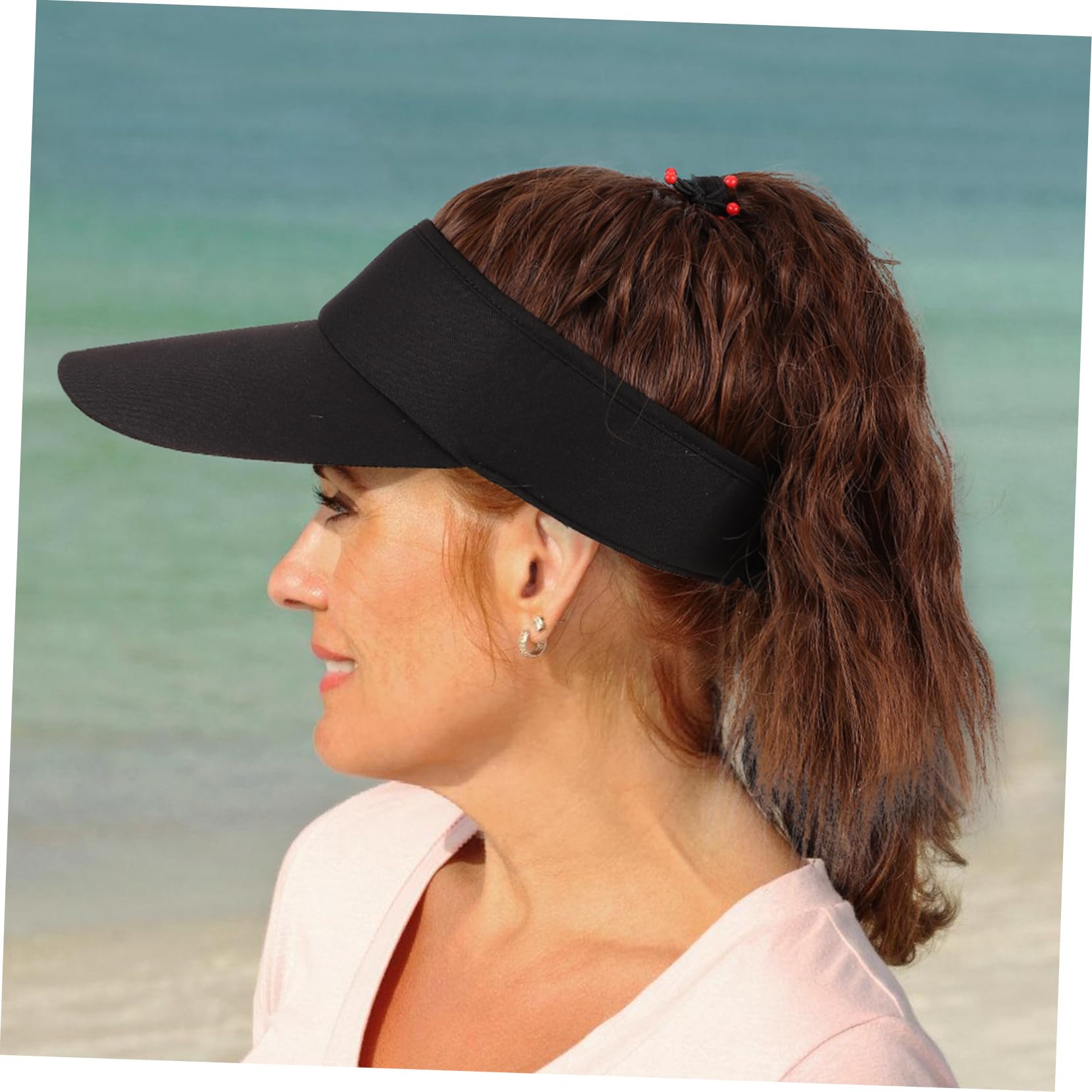PACKOVE Baseballkappe Für Damen Mit Perücke Leicht Und Tragbar Für Sport Outdoor-aktivitäten Und Partys