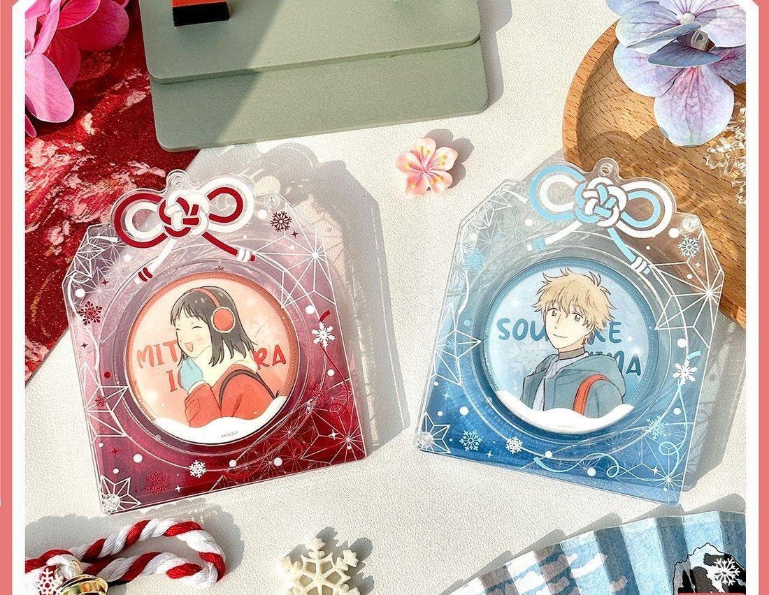 Amazon.co.jp: 缶バッジ用 硬質ロゼット バッジ用 雪華 お守り