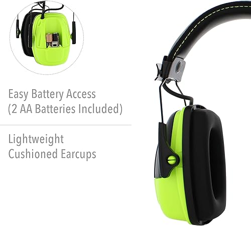 Miniatura 6 de Orejeras de estéreo Howard Leight con protección auditiva sincronizada (1030110)