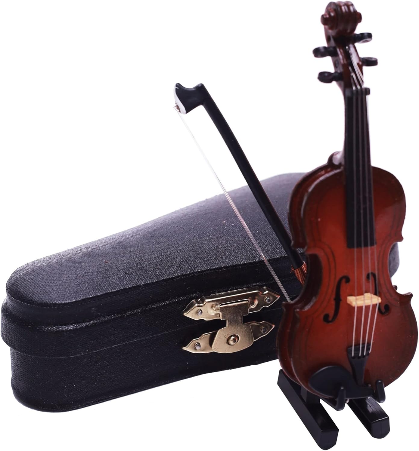 Kutusaky 112 Mini Violin Miniature Musical Instruments Tiny Violin