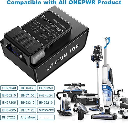 Miniatura 2 de Wodeuibr Batería de repuesto de 4.5Ah para Hoover BH15030 BH25040 BH25030 BH15260 BH25030PC2 compatible con todas las aspiradoras inalámbricas