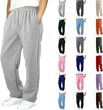 AnyBody Lounge Brushed French Terry Straight Leg Pant