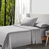California Design Den Rayon from Bamboo Sheets King Size Set - Luxury Cooling Sheets King Size Bed with Deep Pockets, Durable Silk-Like Bedding Set - Silver Grey