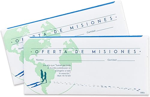 Miniatura 2 de Misiones Españolas Ofreciendo Sobres para Iglesia (100)