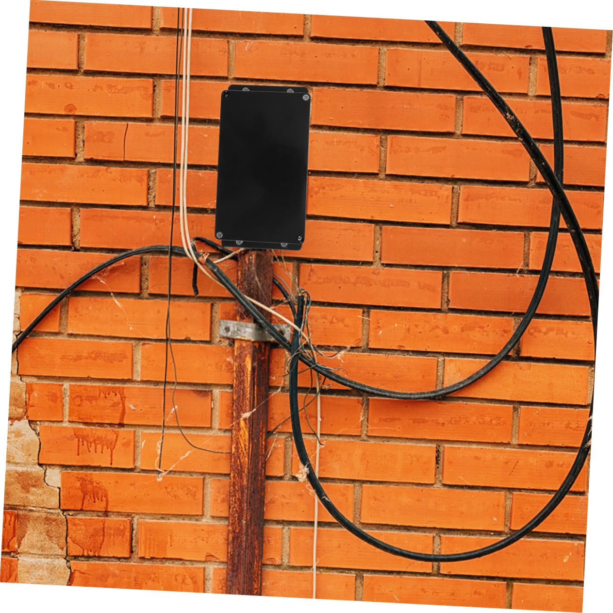 OUNONA 2stücke Wasserdichte Elektrobox für Außenbereich Wetterfeste Anschlussdose aus Kunststoff mit Befestigungslaschen Gehäuse für Elektronikprojekte
