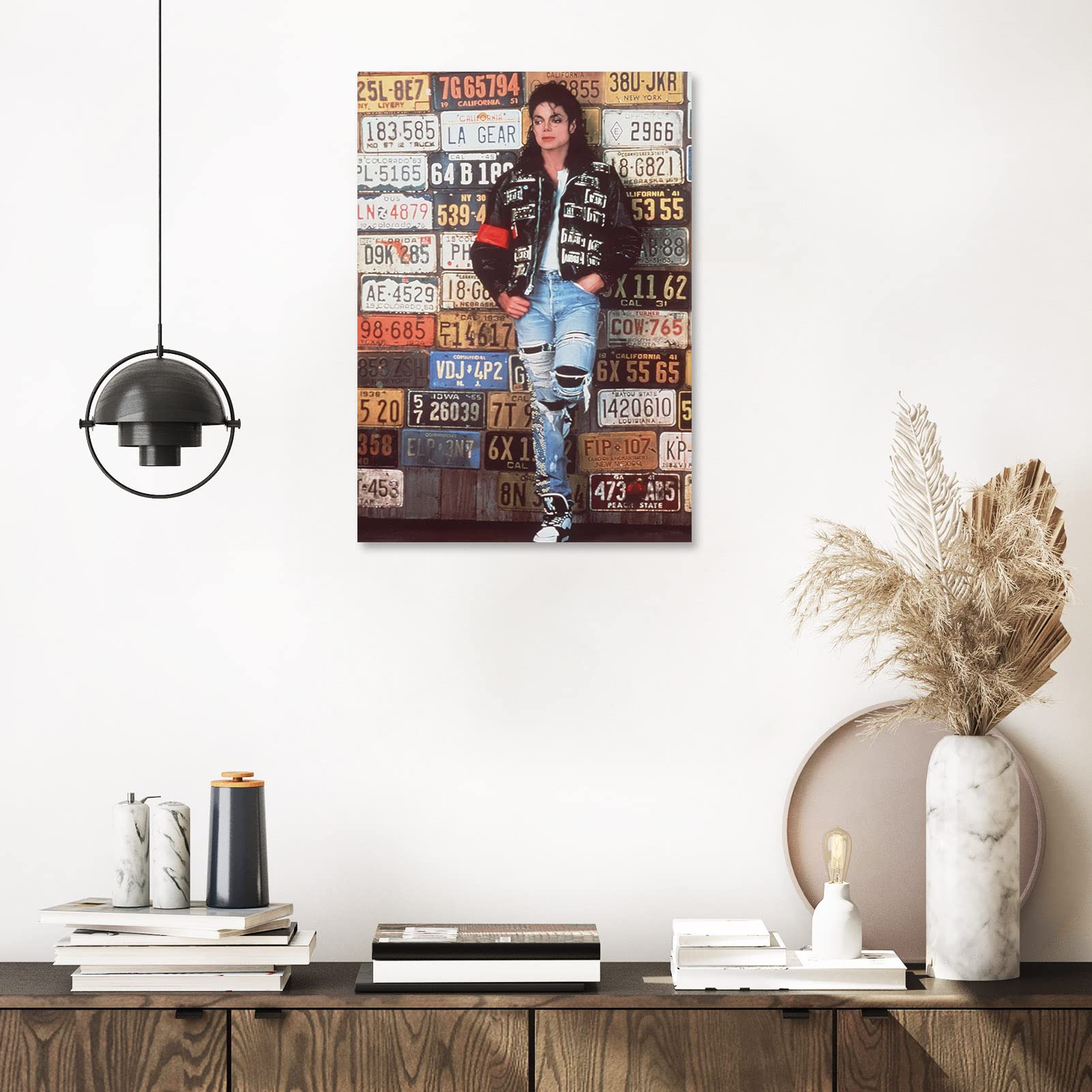 Maybort Posters Print, Michael Merch Jackson Poster Decor Wall Art for Home Bedroom Office Dorm Room Decoration 16"x24"
