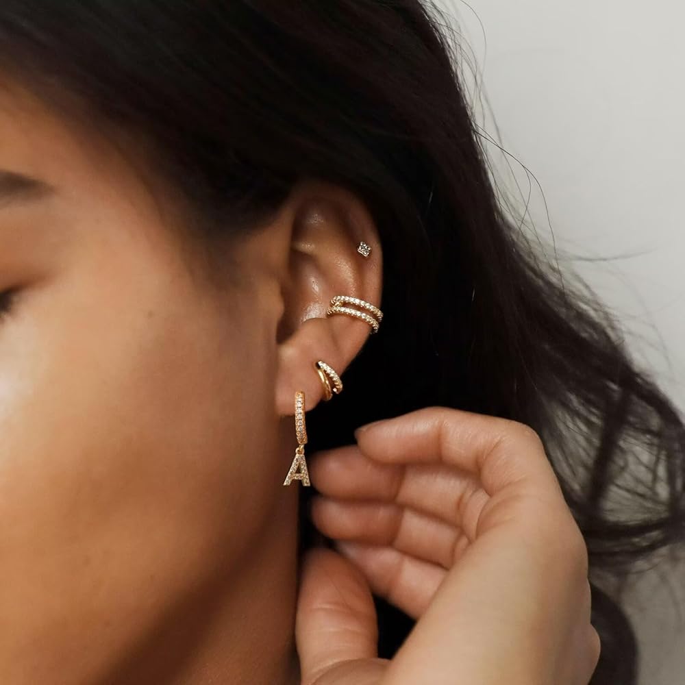 DaughtersJewelry ピアス 14k One touch gloss Daughters Jewelry 14K One touch glossピアス