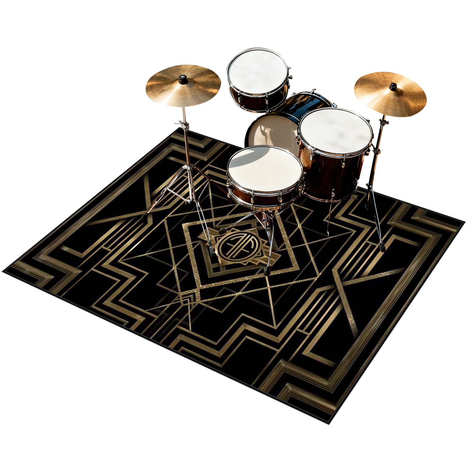 160 x 120 cm, antypoślizgowy koc perkusyjny, mata dźwiękoszczelna, dywanik perkusyjny, akcesoria do bębnów elektrycznych, zestaw bębnów jazzowych, mata do instrumentów muzycznych, dźwiękoszczelny