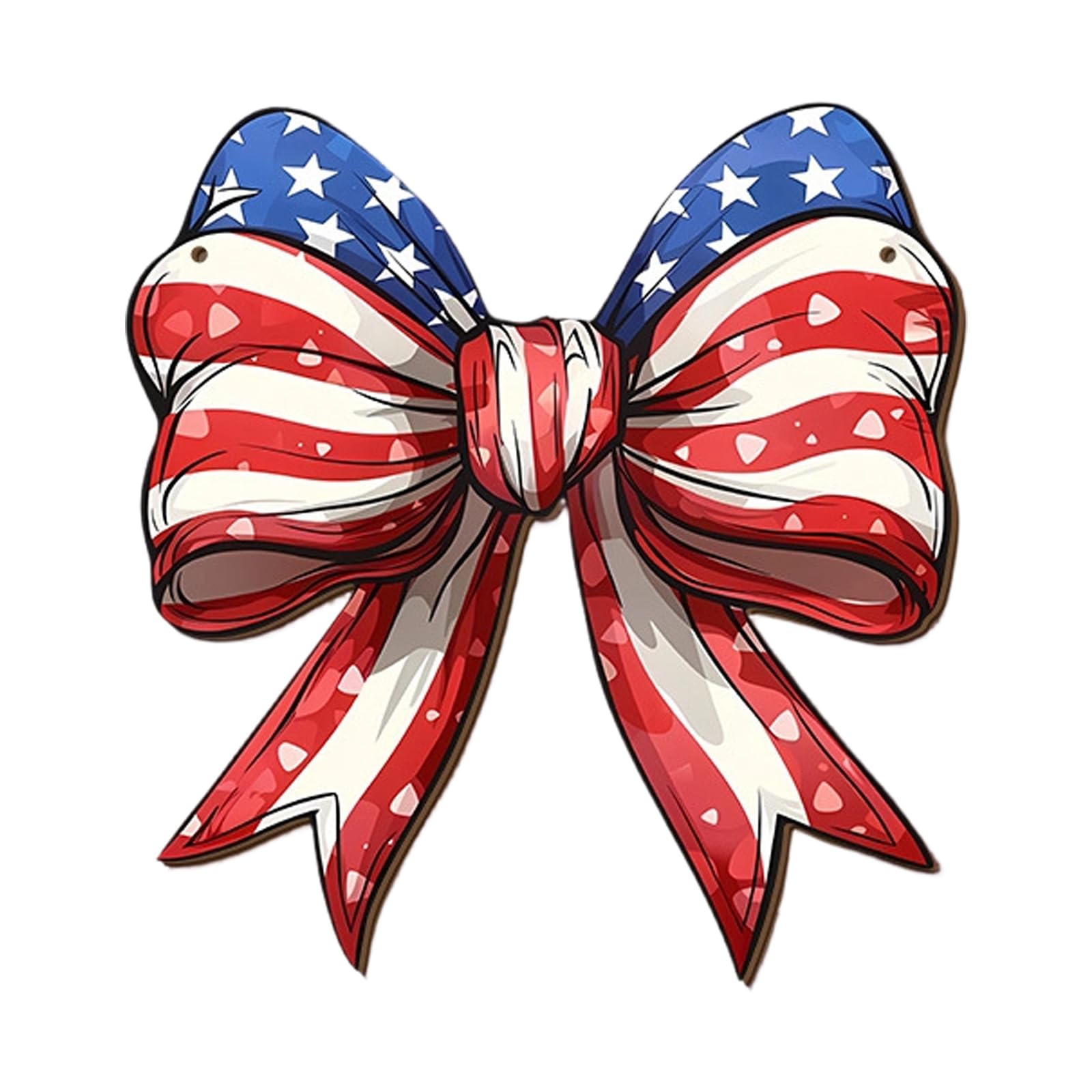 Nvoqilin Scm2411 Wooden Independence Day Sign With Star And Stripe 250Th Anniversary Hanging Plaques For Festive Decor Wooden Patriotic Sign