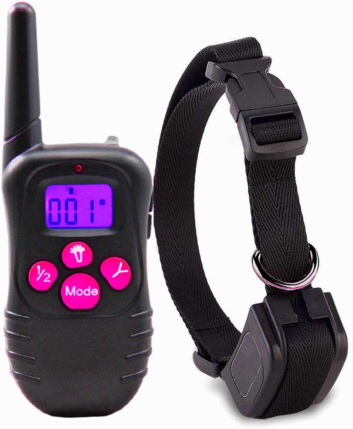 Dog Training Collar for Medium & Large Dogs Pink