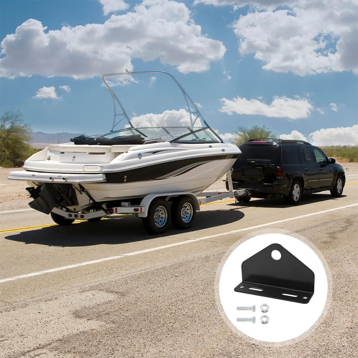 Gatuida 2sets Zero Turn Mower Trailer Hitch Heavy Duty Steel Tow Hitch with Bolt Mount for Lawn Mowers Secure Connection for Towing Applications