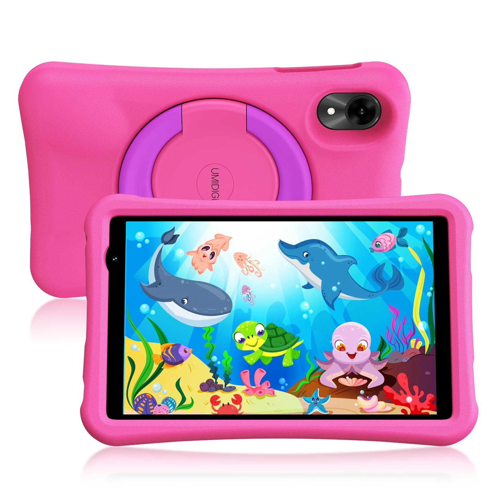 UMIDIGI Tablet Bambini Android 14, 8 Pollici, WIFI 6, G1 Tab Mini Kids, 7(3+4) GB+32GB/TF 1TB, 5000 mAh, 5MP, Controllo Parentale, Quad Core, BT5.0, Google GMS