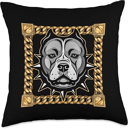 Miniatura 5 de Pitbull shirt, Pitbull terrier, Bully American Pit Camisa, Pitbull Terrier, American Bullies - Almohada para perro, 16 x 16 pulgadas, multicolor