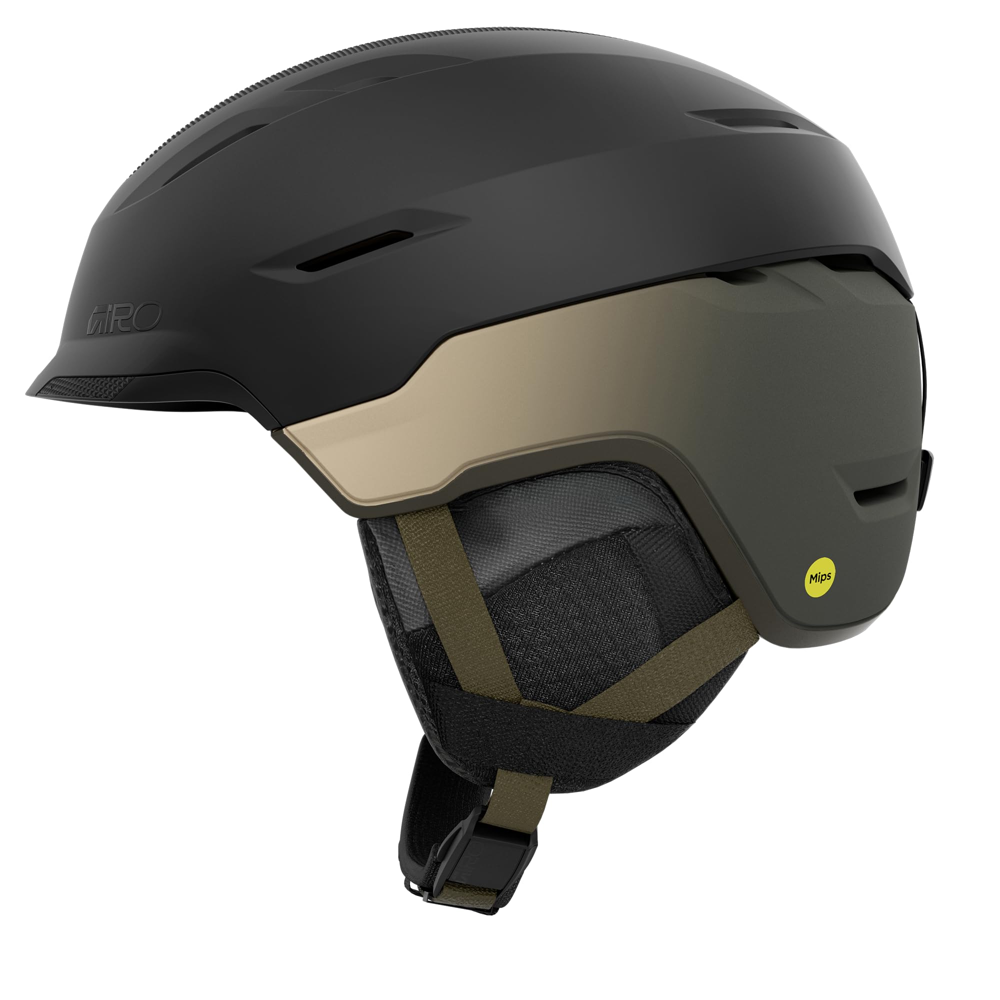 Giro Tor Spherical Snow Helmet - Matte Black/Olive Fade - Size S (52-55.5cm)