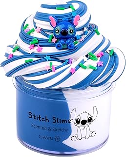 Newest Blue Cake Slime, Super Soft and Non-Sticky Butter Slime, DIY Slime Kit for Girls Boys, Kids Party Favors Slime Putty Toy