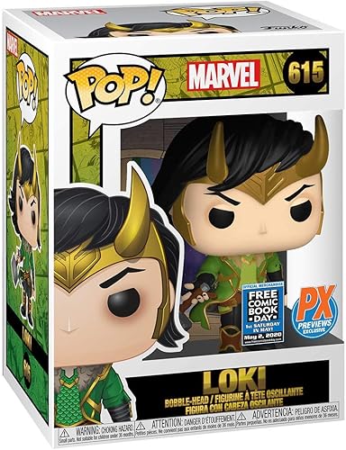 Miniatura 2 de Funko Pop! Marvel Loki Figura de vinilo exclusiva #615 [Mjolnir]