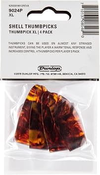 Dunlop Shell Extra Large Thumbpick - 4 Pack