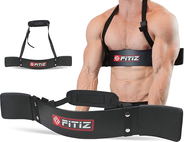 FITIZ Arm Blaster for Biceps &Triceps Bicep Curl Muscle Bombers for Biceps Support Isolator for Big Arms Bodybuilding & Weight Lifting Support for Strength and Muscle Gains Bicep Blaster Heavy duty