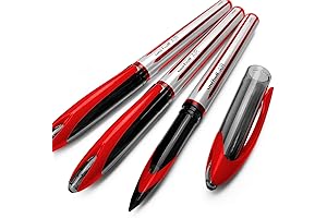 Uni-ball AIR 0.7 Medium Rollerball 3-Pack Red