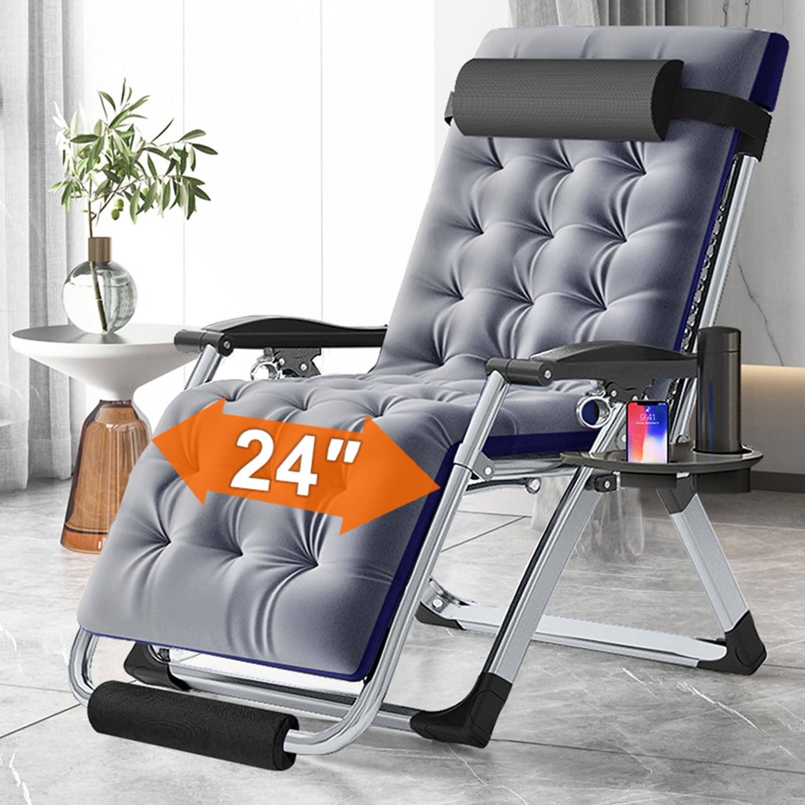 Amazon.com: Slsy Zero Gravity Chair Oversized XL, Reclining Lounge