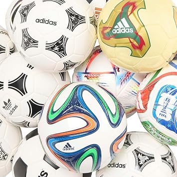 adidas World Cup Historical Ball Set Limited Edition Collection of Iconic World Cup Match Balls in Pro, Mini, and Club Variants