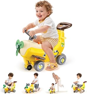 4 in 1 Ride On Toy Cars for Kids