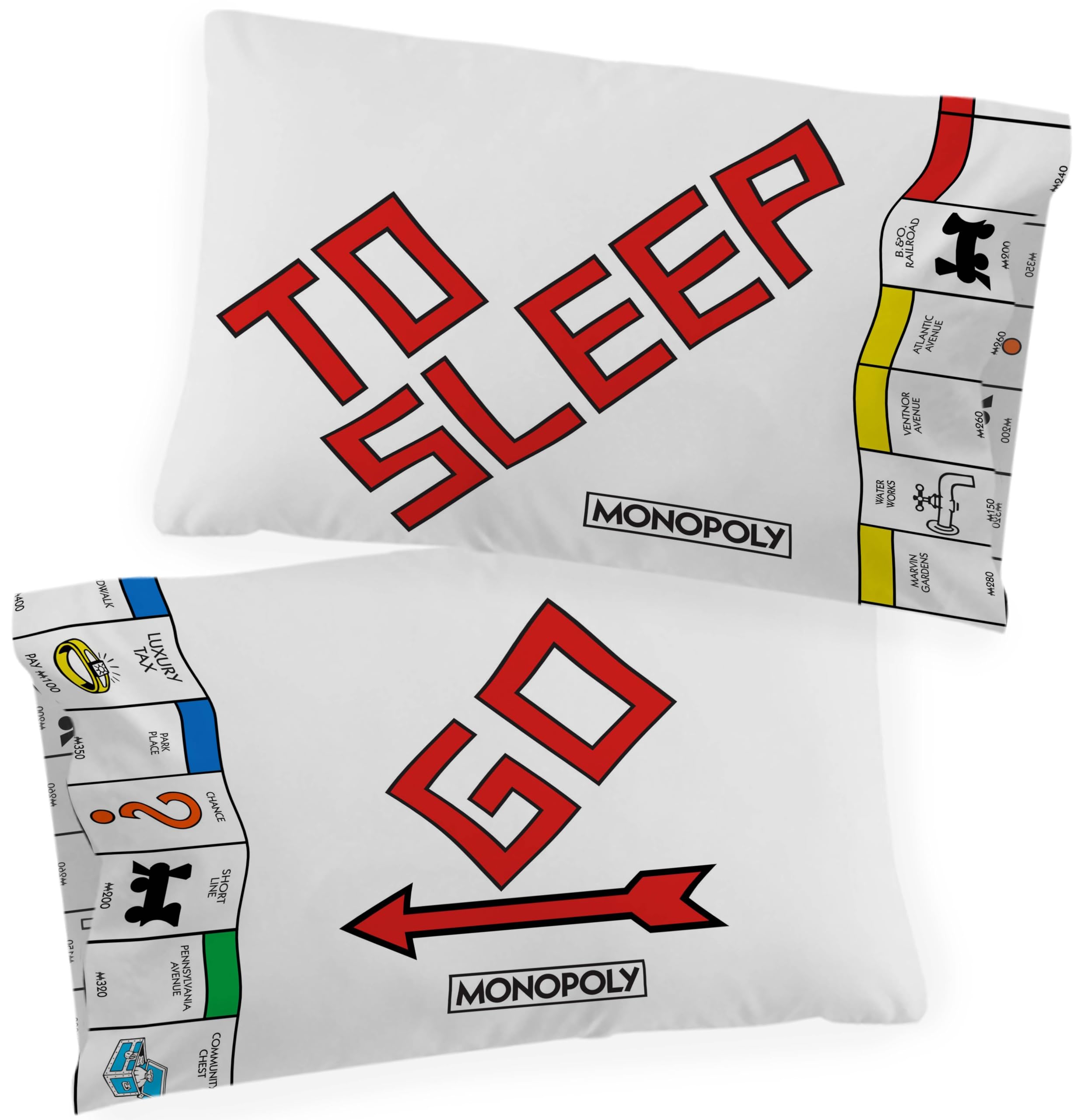 Taies d'oreiller Monopoly pour rendre les nuits de vos enfants magiques